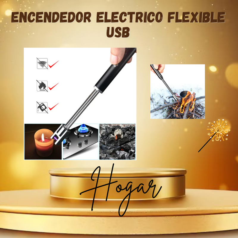 ENCENDEDOR ELECTRICO FLEXIBLE USB